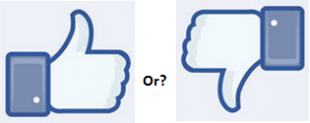 Facebook up or down